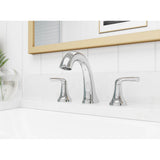 McAllen 2-Handle 8'' Widespread Bathroom Faucet in  Matte Black