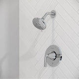 McAllen 1-Handle Shower Only Trim Kit in Matte Black