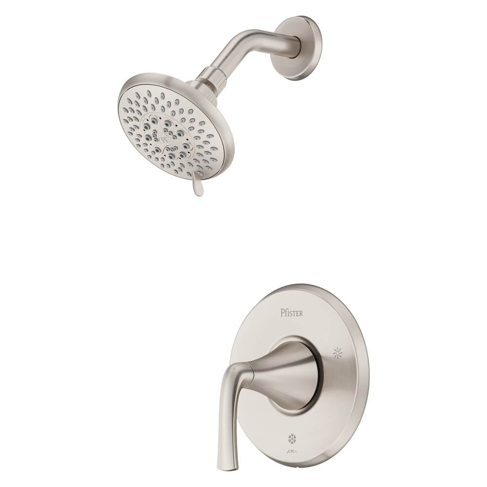 Pfister - McAllen 1-Handle Shower Only Trim Kit in Spot Defense Brushed Nickel - Spot Defense Brushed Nickel