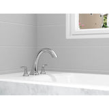 McAllen 2-Handle Roman Tub Trim in  Matte Black