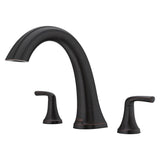 Pfister - McAllen 2-Handle Roman Tub Trim in  Tuscan Bronze - Tuscan Bronze