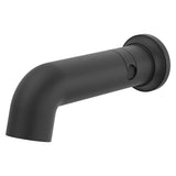 Pfister - Modern Round Tub Spout with Diverter in Matte Black - Matte Black