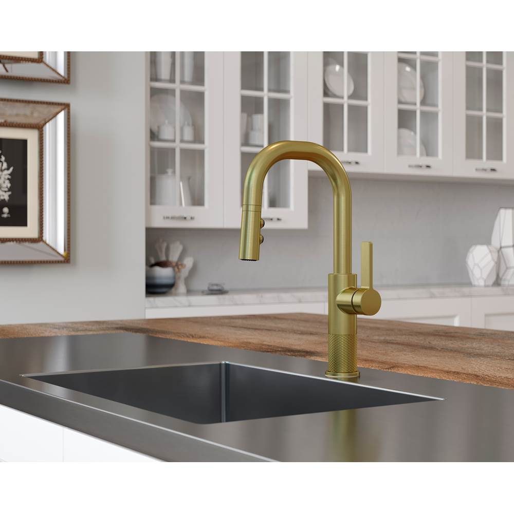Montay 1-Handle Pull-Down Bar/Prep Faucet in Matte Black