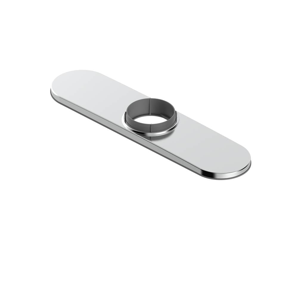 Raya or Neera Pulldown Kitchen Faucet Deckplate in Polished Chrome