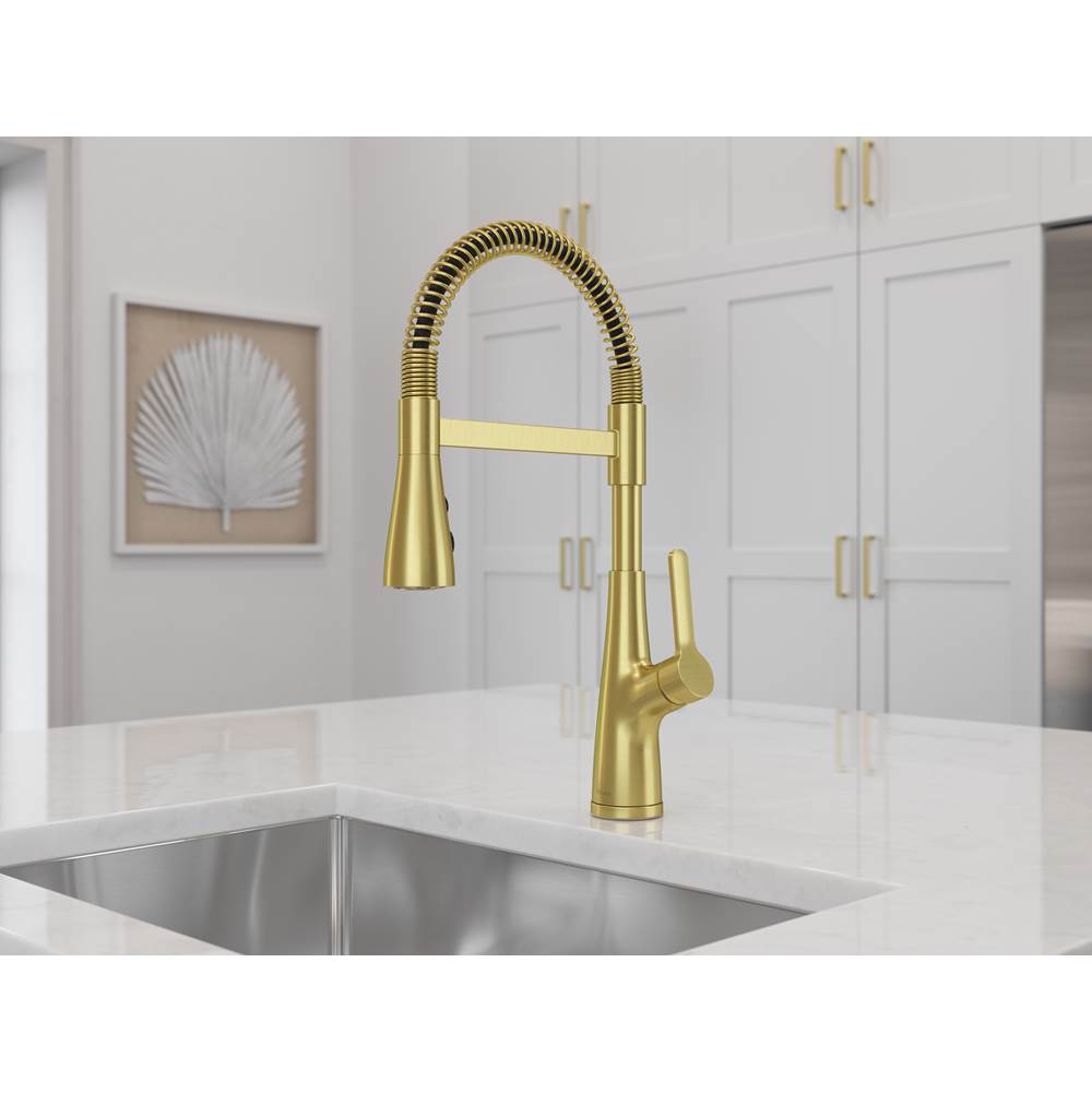 Neera Culinary Faucet in Matte Black