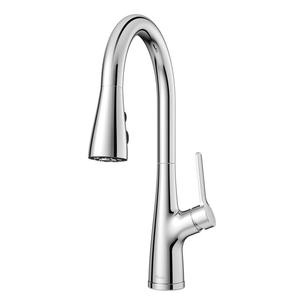 Pfister - Neera Pull-Down Kitchen Faucet in Polished Chrome - Polished Chrome