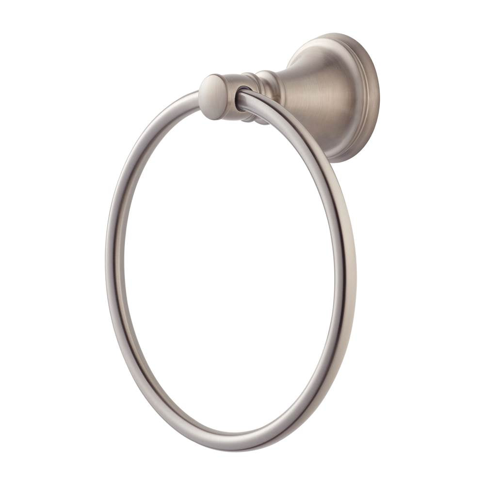 Pfister - Northcott Towel Ring in Brushed Nickel - Brushed Nickel