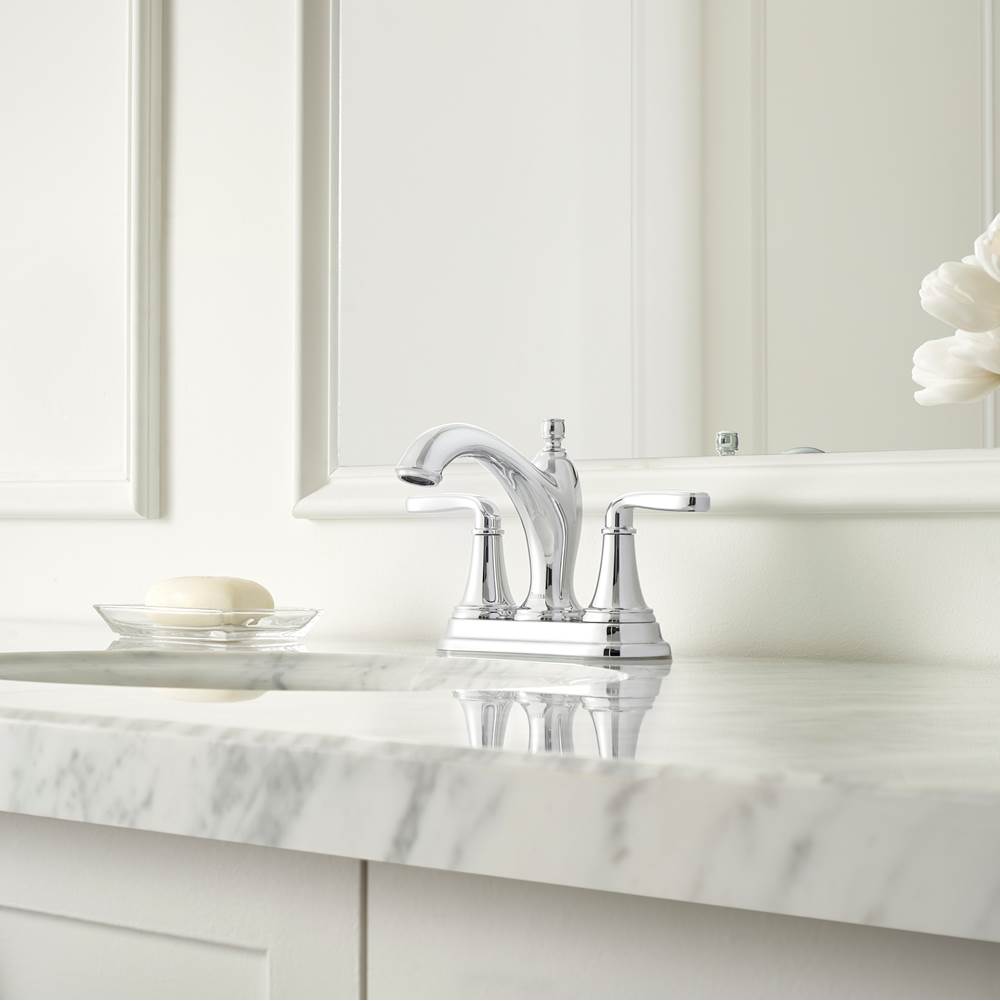 Northcott 4'' Centerset Bathroom Faucet in Polished Chrome