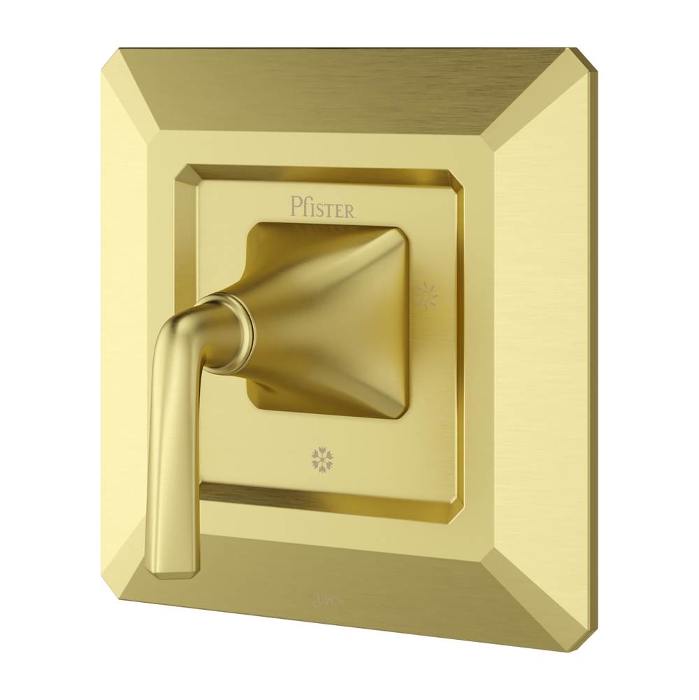 Pfister - Park Avenue 1-Handle Tub & Shower Valve Only Trim in Brushed Gold - Brushed Gold