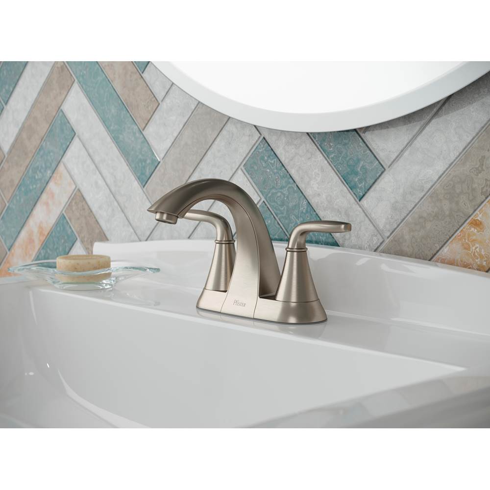 Pasadena 2-Handle 4'' Centerset Bathroom Faucet in Polished Chrome