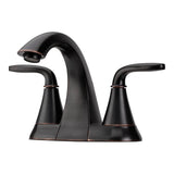 Pfister - Pasadena 2-Handle 4'' Centerset Bathroom Faucet in Tuscan Bronze - Tuscan Bronze