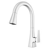 Pfister - Pfirst Modern 1-Handle Pull-Down Kitchen Faucet in Polished Chrome - Polished Chrome