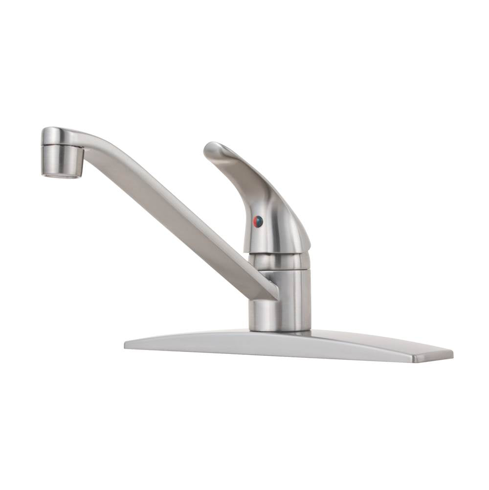 Pfister - Pfirst Series 1-Handle Kitchen Faucet in Stainless Steel - Stainless Steel