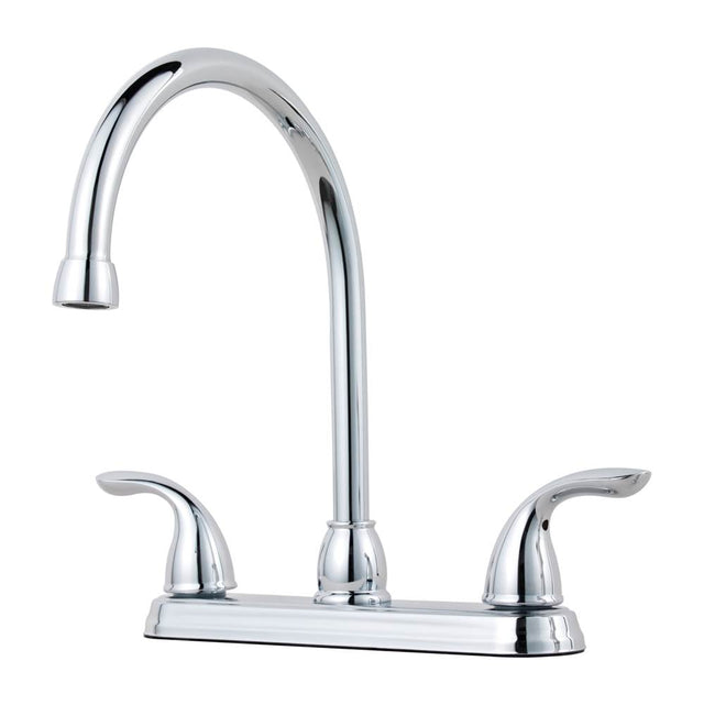 Pfister - Pfirst Series 2-Handle Kitchen Faucet in Polished Chrome - Polished Chrome
