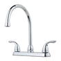 Pfister - Pfirst Series 2-Handle Kitchen Faucet in Polished Chrome - Polished Chrome