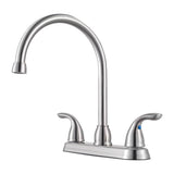 Pfister - Pfirst Series 2-Handle Kitchen Faucet in Stainless Steel - Stainless Steel