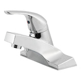 Pfister - Pfirst Series Single Control 4'' Centerset Bathroom Faucet in Polished Chrome - Polished Chrome