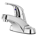 Pfister - Pfirst Series Single Control 4'' Centerset Bathroom Faucet in Polished Chrome - Polished Chrome