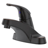 Pfister - Pfirst Series Single Control 4'' Centerset Bathroom Faucet in Tuscan Bronze - Tuscan Bronze