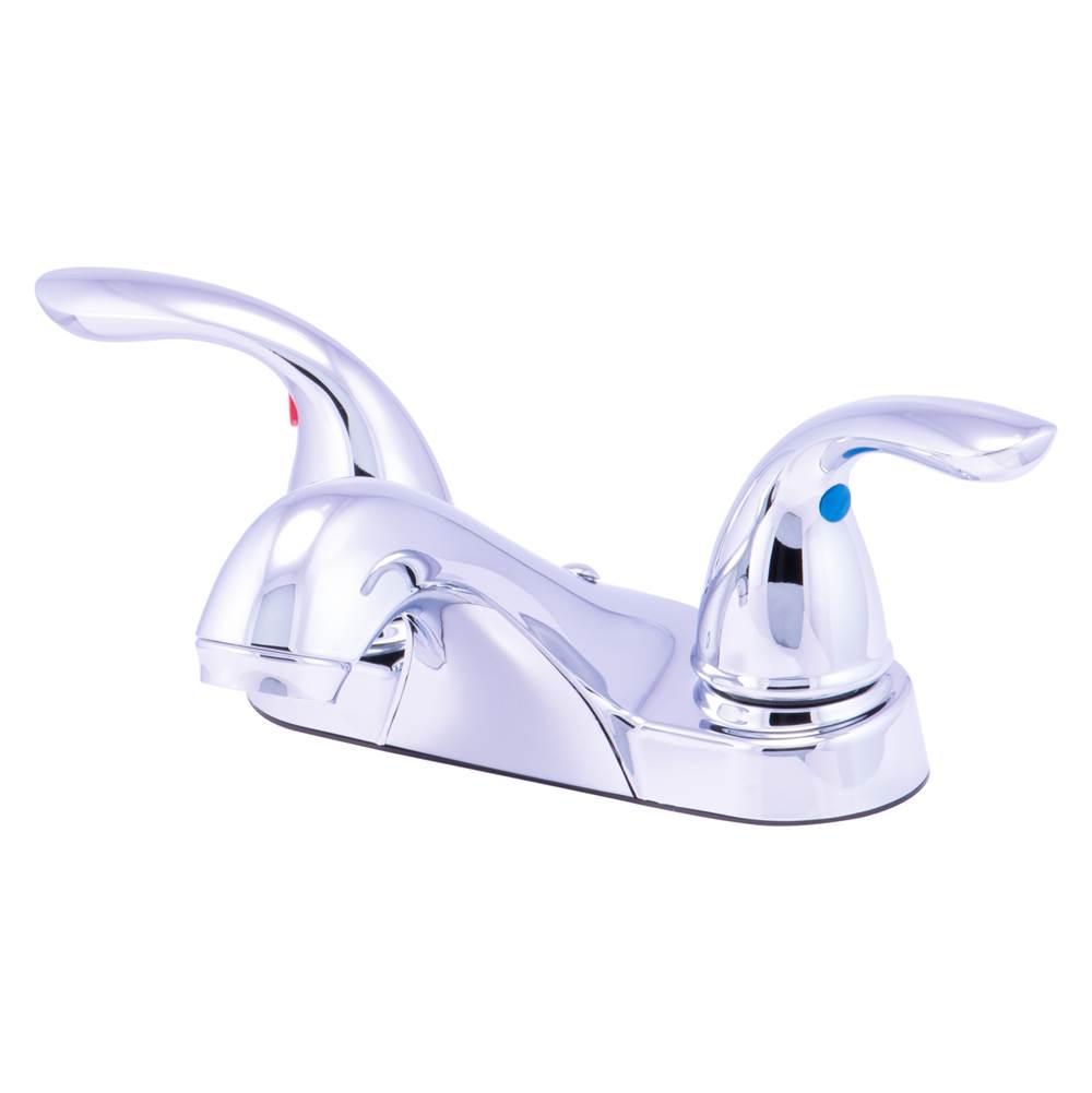Pfirst Series 2-Handle 4'' Centerset Bathroom Faucet in Polished Chrome
