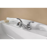Pfirst Series 2-Handle 4'' Centerset Bathroom Faucet in Polished Chrome