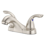 Pfister - Pfirst Series 2-Handle 4'' Centerset Bathroom Faucet in Brushed Nickel - Brushed Nickel