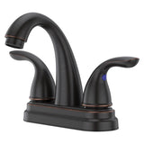 Pfister - Pfirst Series 2-Handle 4'' Centerset Bathroom Faucet in Tuscan Bronze - Tuscan Bronze