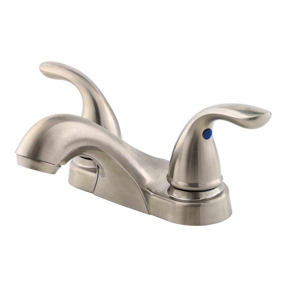Pfister - Pfirst Series 2-Handle 4'' Centerset Bathroom Faucet in Brushed Nickel - Brushed Nickel