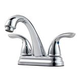 Pfister - Pfirst Series 2-Handle 4'' Centerset Bathroom Faucet in Polished Chrome - Polished Chrome
