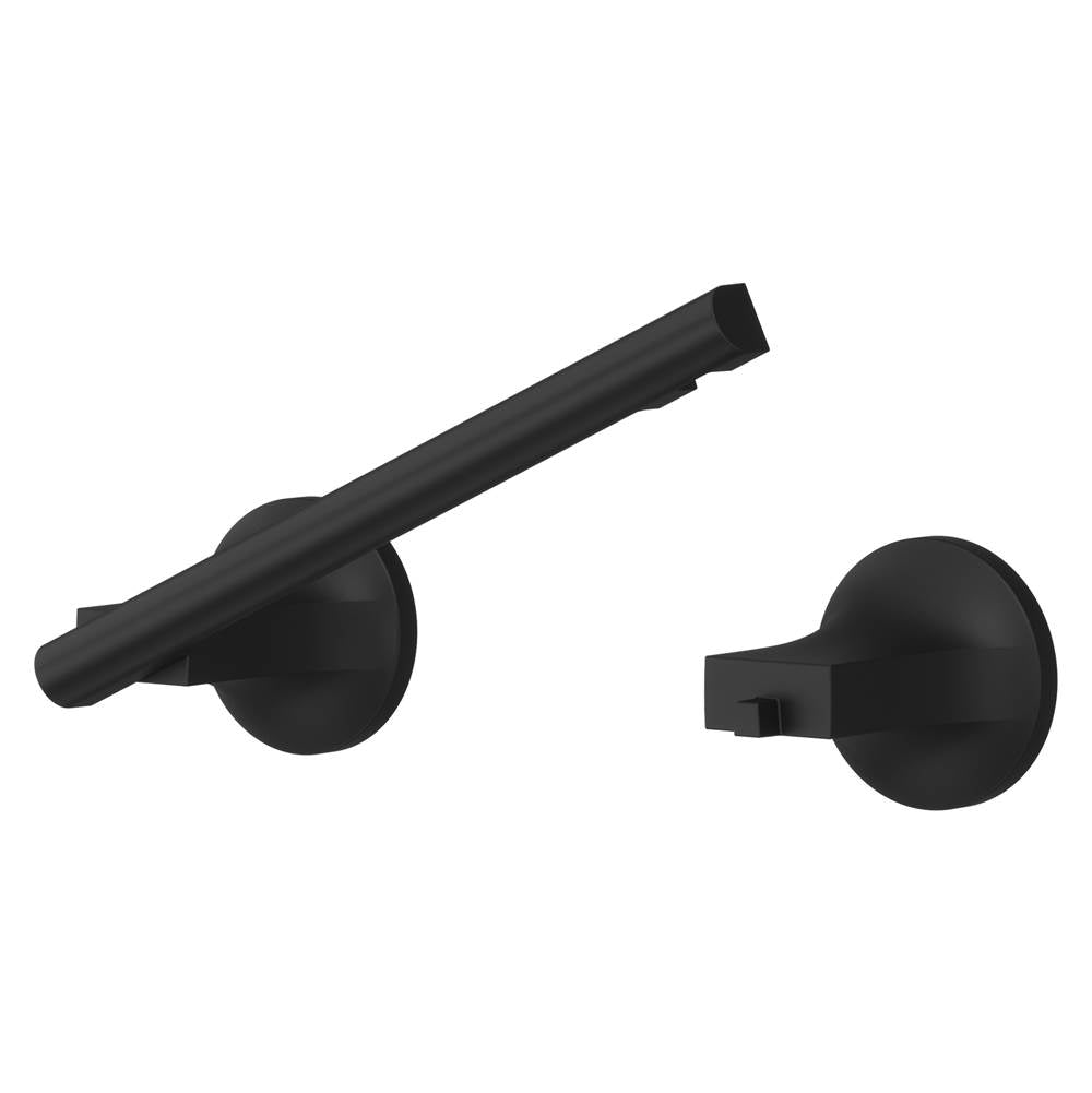 Pfister - Pfiirst Modern Toilet Paper Holder in Matte Black - Matte Black