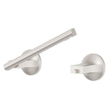 Pfister - Pfiirst Modern Toilet Paper Holder in Spot Defense Brushed Nickel - Spot Defense Brushed Nickel