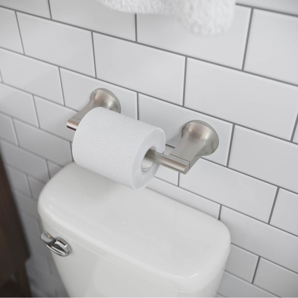 Pfiirst Modern Toilet Paper Holder in Matte Black