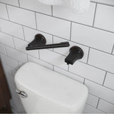 Pfiirst Modern Toilet Paper Holder in Matte Black