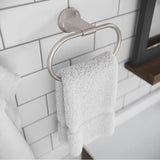 Pfirst Modern Towel Ring in Matte Black
