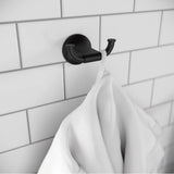 Pfirst Modern Robe Hook in Matte Black