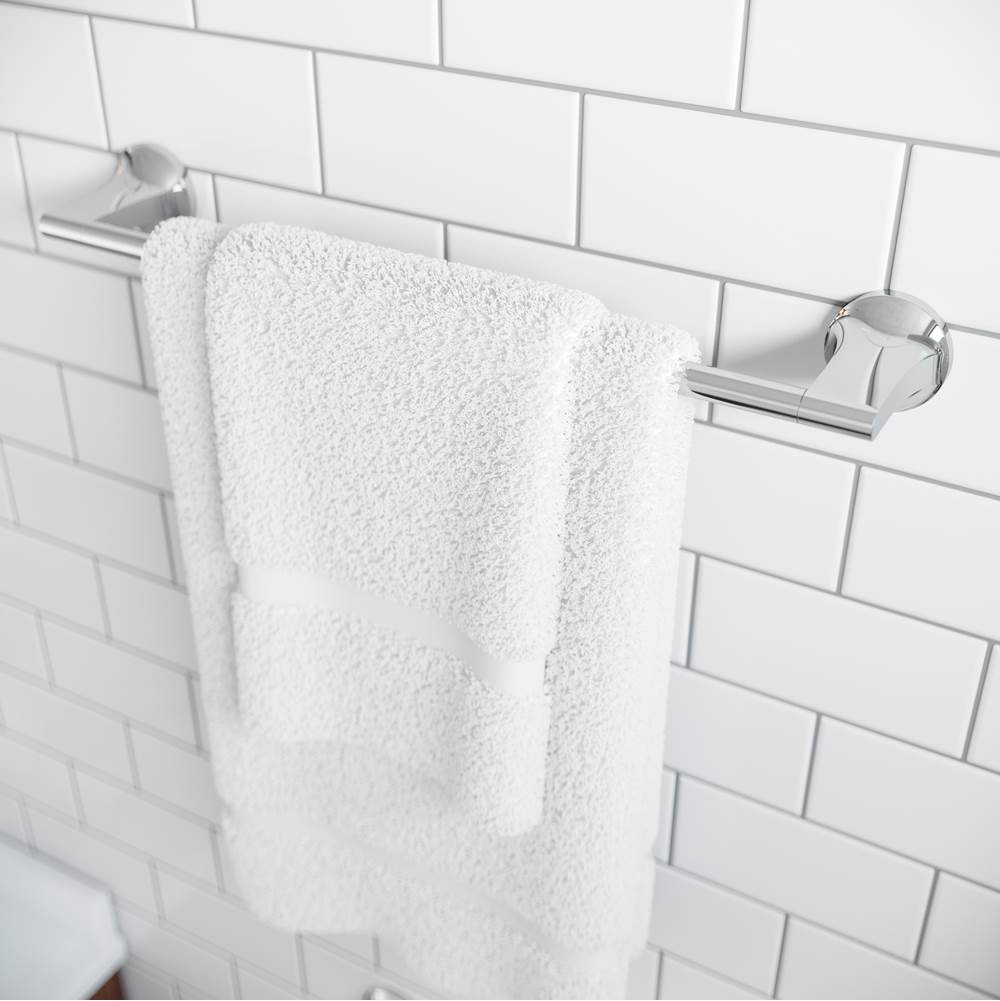Pfirst Modern 18'' Towel Bar in Matte Black