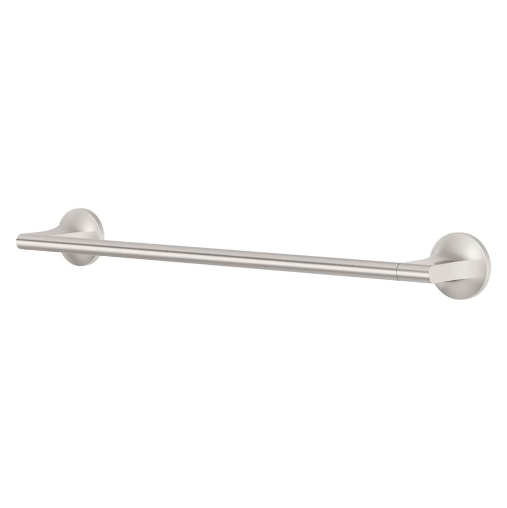Pfister - Pfirst Modern 18'' Towel Bar in Spot Defense Brushed Nickel - Spot Defense Brushed Nickel
