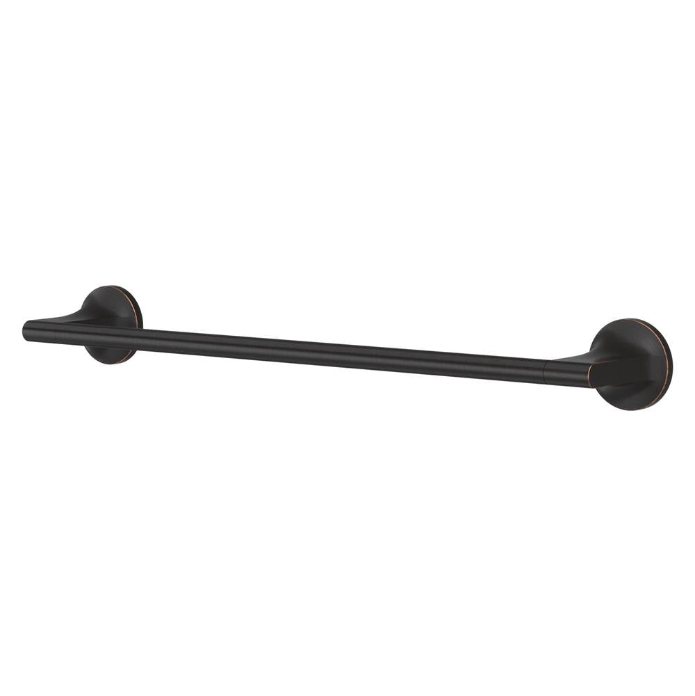Pfister - Pfirst Modern 18'' Towel Bar in Tuscan Bronze - Tuscan Bronze