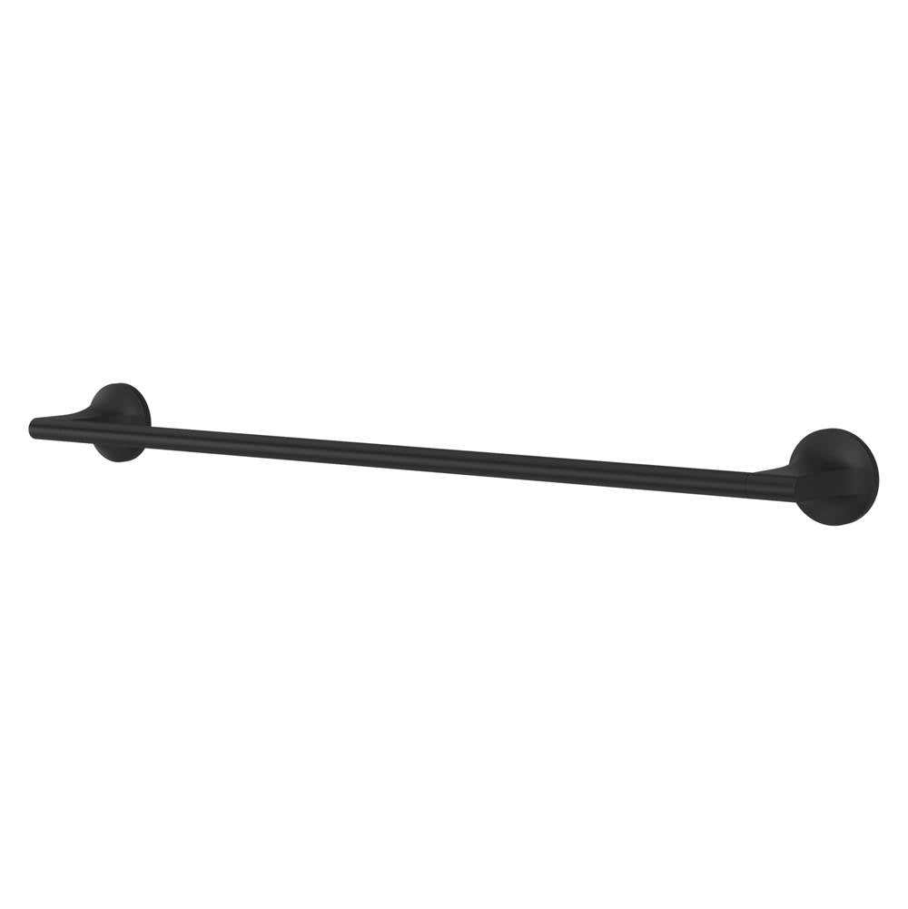 Pfister - Pfirst Modern 24'' Towel Bar in Matte Black - Matte Black