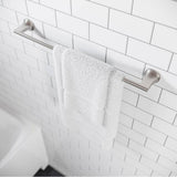 Pfirst Modern 24'' Towel Bar in Matte Black