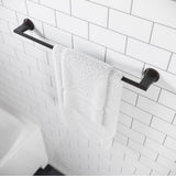 Pfirst Modern 24'' Towel Bar in Matte Black