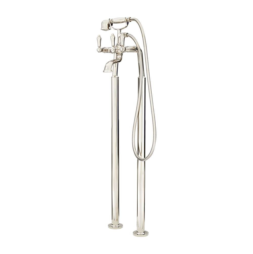 Pfister - Traditional Freestanding Roman Tub Trim Kit w/Handshower in Polished Nickel - Polished Nickel