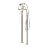 Pfister - Traditional Freestanding Roman Tub Trim Kit w/Handshower in Brushed Nickel - Brushed Nickel