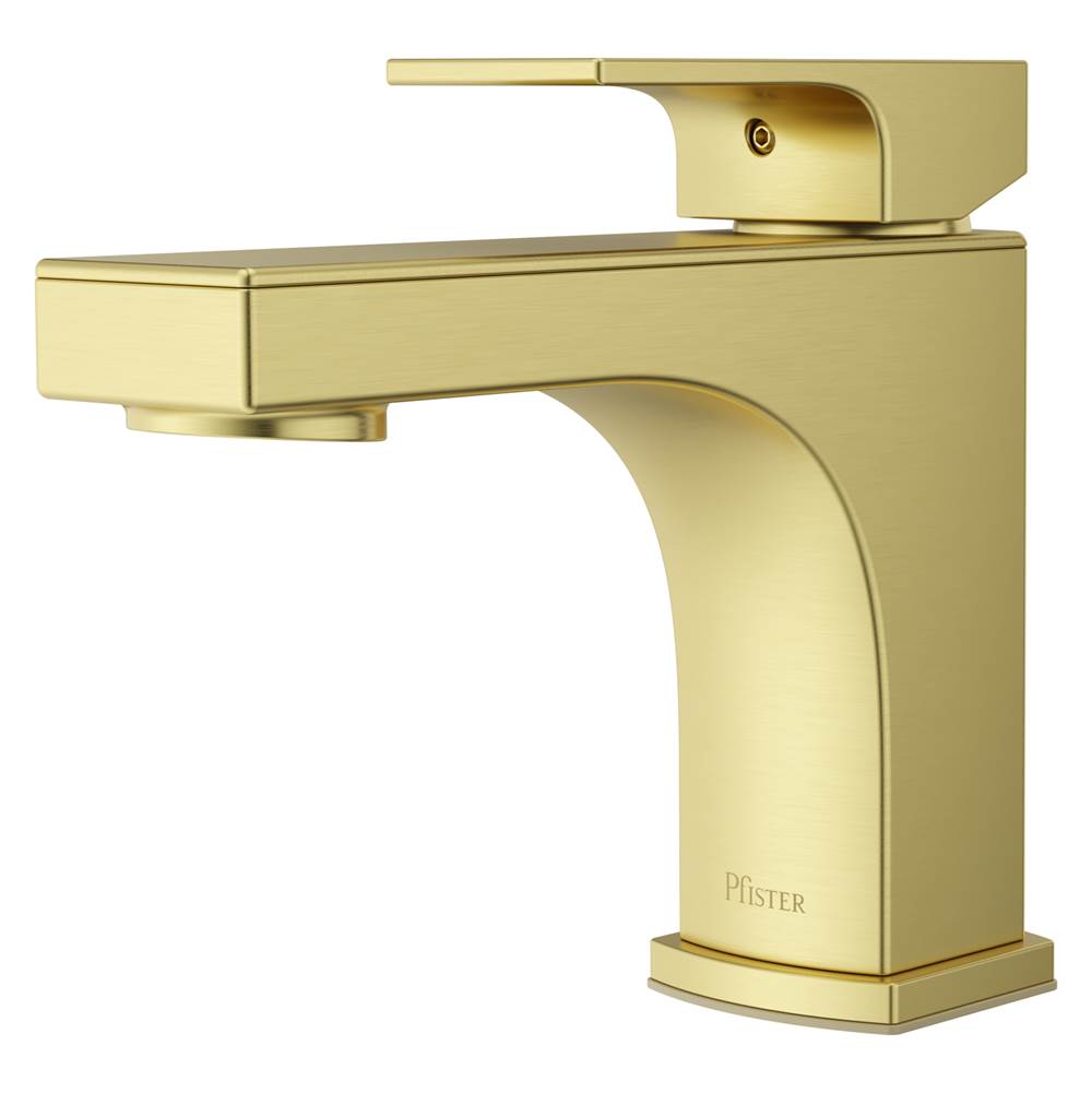 Pfister - Pfirst Modern Single Control Faucet in Brushed Gold - Brushed Gold