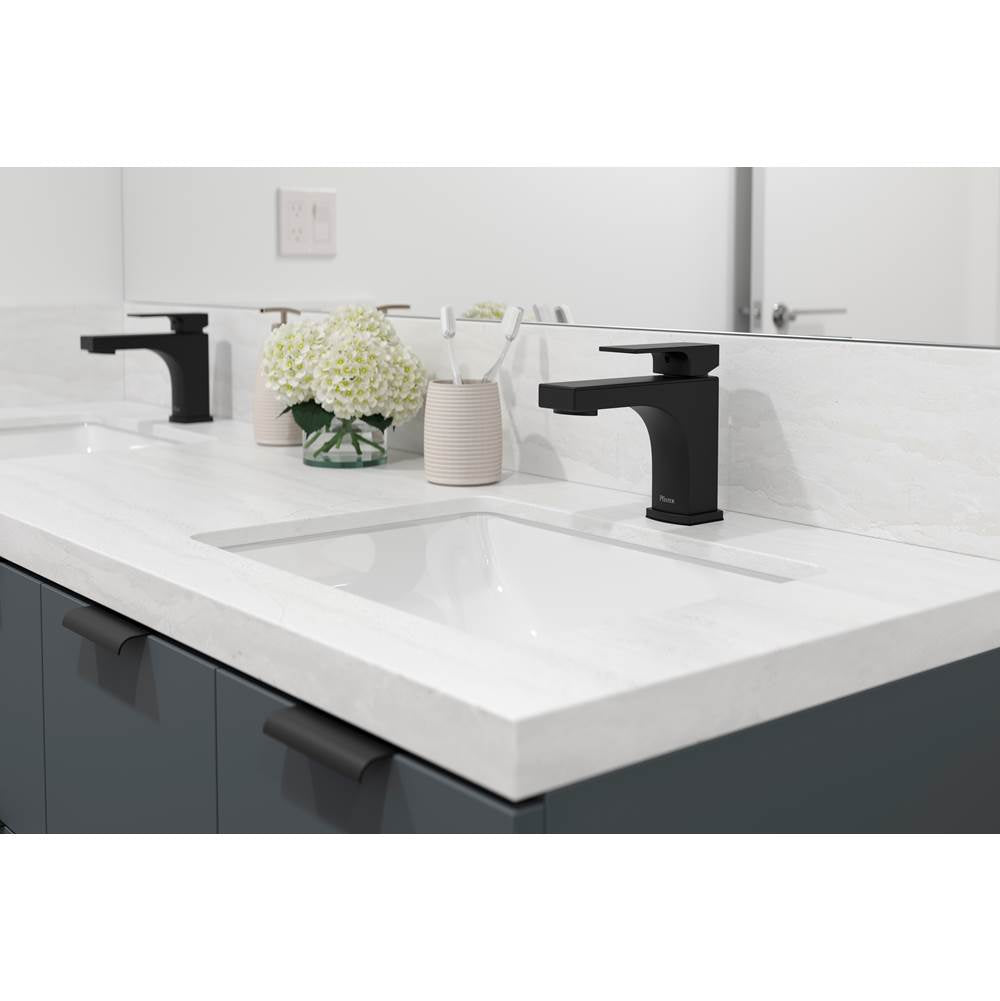 Pfirst Modern Single Control Faucet in Matte Black