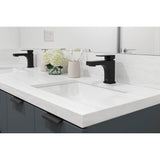 Pfirst Modern Single Control Faucet in Matte Black