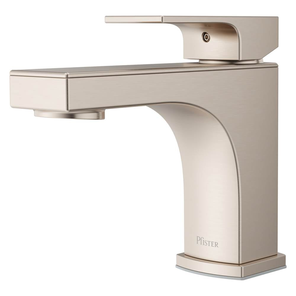 Pfister - Pfirst Modern Single Control Faucet in Brushed Nickel - Brushed Nickel