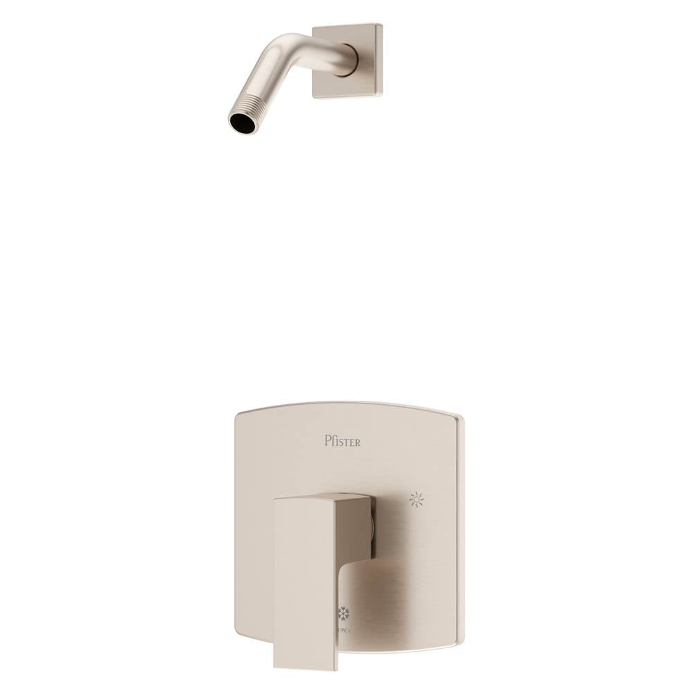 Pfister - Pfirst Modern Shower Only Faucet in Brushed Nickel - Brushed Nickel