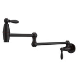 Pfister - Port Haven Pot Filler Faucet in Tuscan Bronze - Tuscan Bronze