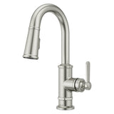 Pfister - Port Haven Pull-Down Bar/Prep Faucet in Stainless Steel - Stainless Steel